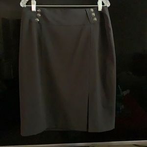 Women’s size 14 fully lined black skirt